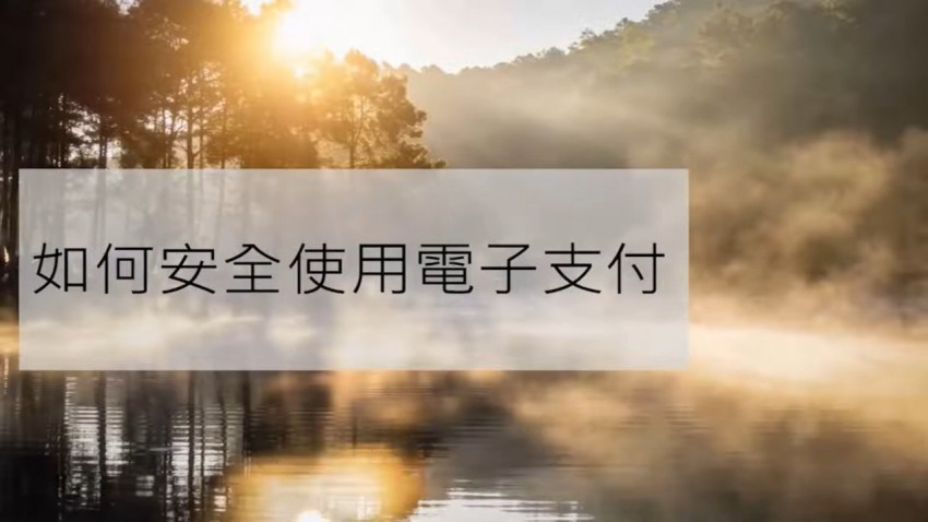 資訊保安要認真 如何安全使用電子支付